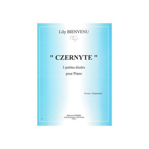 BIENVENU LILY - CZERNYTE (3 PETITES ETUDES) - PIANO