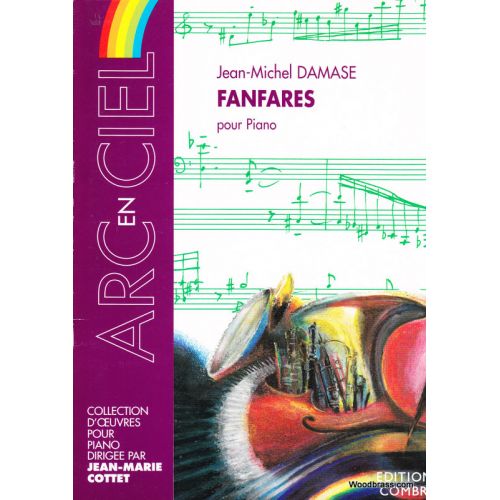 Damase JEAN-michel - Fanfares - Piano