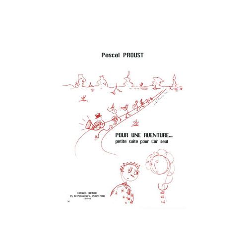 COMBRE PROUST PASCAL - POUR UNE AVENTURE - PETITE SUITE - COR SEUL