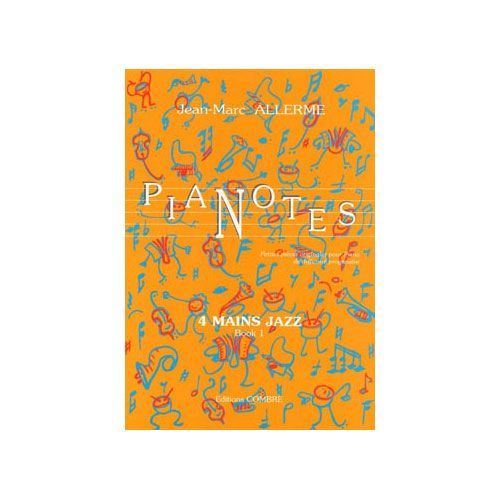 ALLERME JEAN-MARC - PIANOTES 4 MAINS JAZZ BOOK 1 - PIANO A 4 MAINS