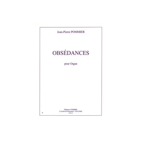 COMBRE POMMIER JEAN-PIERRE - OBSEDANCES - ORGUE