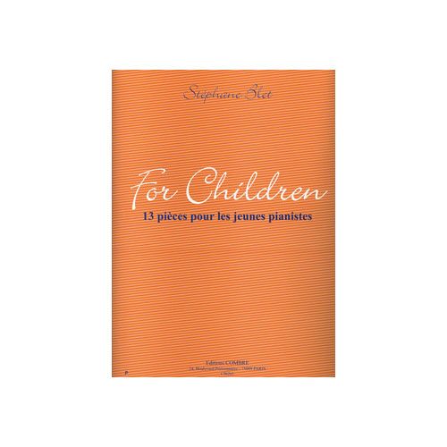 COMBRE BLET STEPHANE - FOR CHILDREN : 13 PIECES POUR LES JEUNES PIANISTES - PIANO