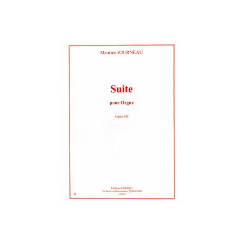 JOURNEAU MAURICE - SUITE OP.53 - ORGUE