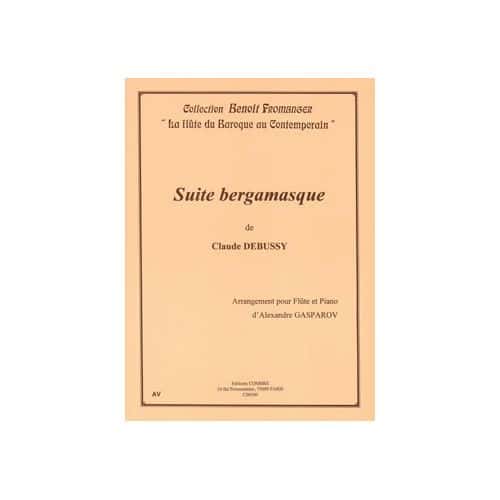 DEBUSSY - SUITE BERGAMASQUE - TRANSCRIPTION POUR FLÛTE ET PIANO