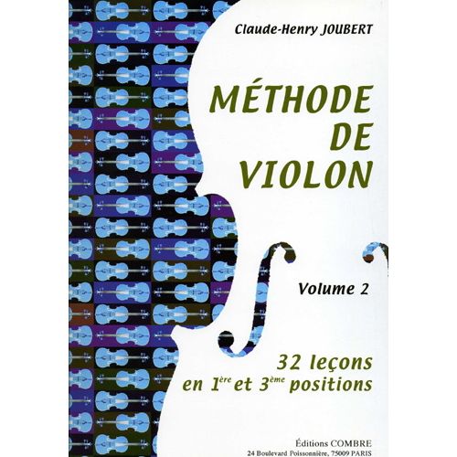 COMBRE JOUBERT CLAUDE-HENRI - METHODE DE VIOLON VOL.2