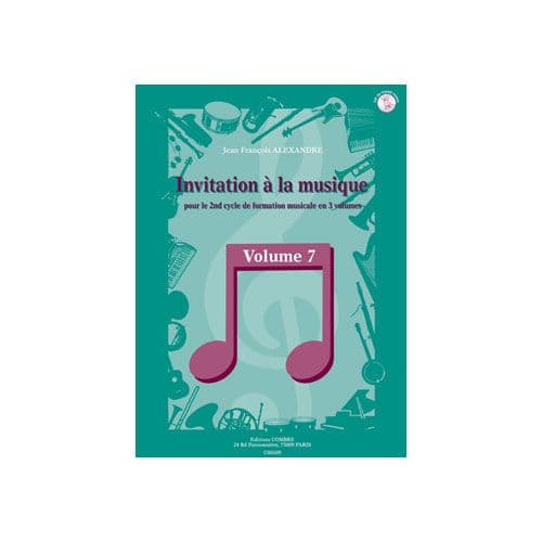 ALEXANDRE JEAN FRANCOIS - INVITATION A LA MUSIQUE VOL.7 - FORMATION MUSICALE