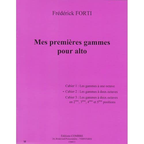 FORTI - MES 1ÈRES GAMMES ALTO - VOL.2