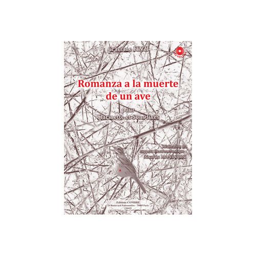 COMBRE FINZI G. - ROMANZA A LA MUERTE DE UN AVE - CLARINETTE & SONS FIXES (+CD)