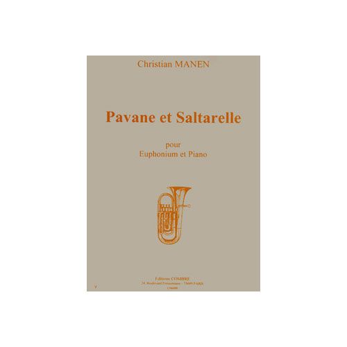  Manen Christian - Pavane Et Saltarelle Op.177 - Euphonium Et Piano