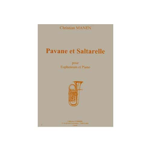 MANEN - PAVANE ET SALTARELLE OP. 177 - EUPHONIUM ET PIANO