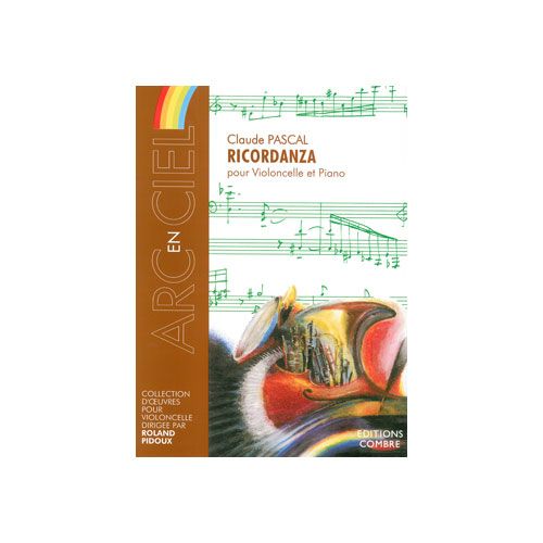 PASCAL CLAUDE - RICORDANZA - VIOLONCELLE ET PIANO