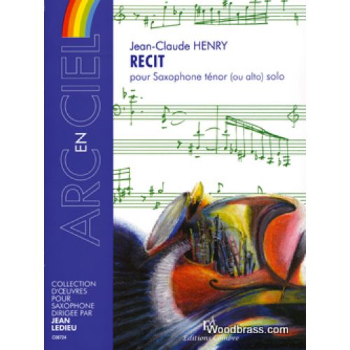 COMBRE Henry - Récit - Saxophone Ténor (ou Alto) Solo