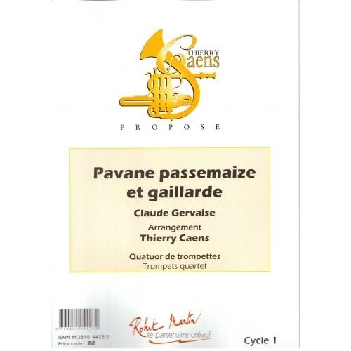 ROBERT MARTIN Robert Min Gervaise C., Caens T. - Caens T. - Pavane Passemaize Et Gaillarde