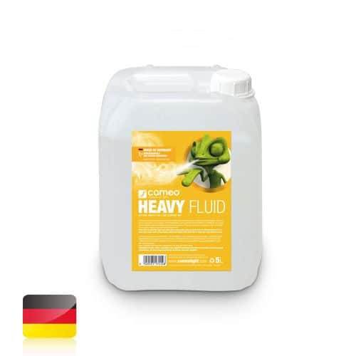 HEAVY FLUID 5L - LIQUIDE POUR MACHINES FUME TRS FORTE DENSIT ET TRS LONGUE TENUE - 5 L