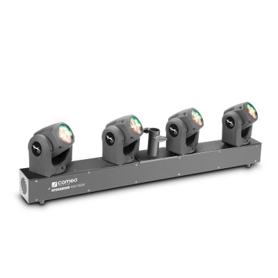 CAMEO HYDRABEAM 4000 RGBW - SISTEMA DE ILUMINAO COM 4 CABEAS MVEIS A 32W RGBW LED QUAD DE ALTA VELOCID