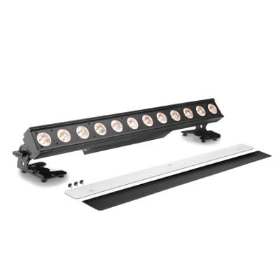 CAMEO PIXBAR DTW PRO - BARRE TRI-LED 12 X 10 W AVEC LUMIRE BLANCHE VARIABLE ET CONTRLE DIM-TO-WARM