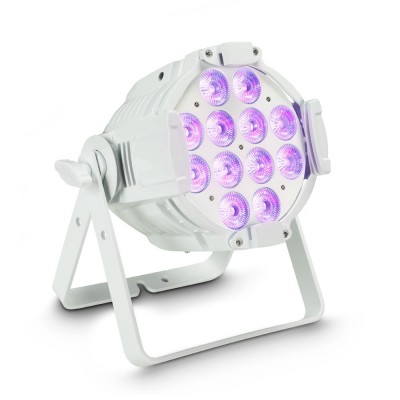 CAMEO STUDIO PAR 64 CAN RGBWA + UV 12 W WH - 12 W RGBWA + UV LED PAR PROJECTOR 12 W, WIT DOOS