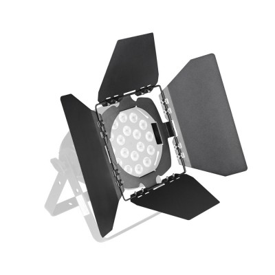 CAMEO Studio Par Barn Door 2 B - COUPE-flux Pour Par Studio Noir
