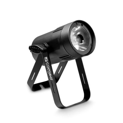 Q-SPOT 15 W - KOMPAKTER SPOT MIT 15 W WARM WEISSEM LED SCHWARZGEHUSE