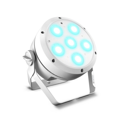 CAMEO Root Par 6 WH - Projecteur Par RGBaw + Uv 6 X 12 W
