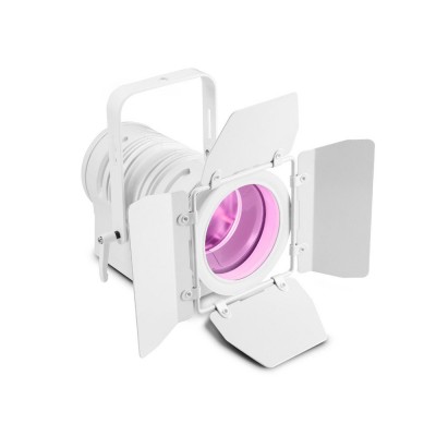 CAMEO TS 60 W RGBW WH - SPOT FOR THEATER WITH CONVEX PLANE LENS AND 60 W RGBW LED, WHITE HOUSING
