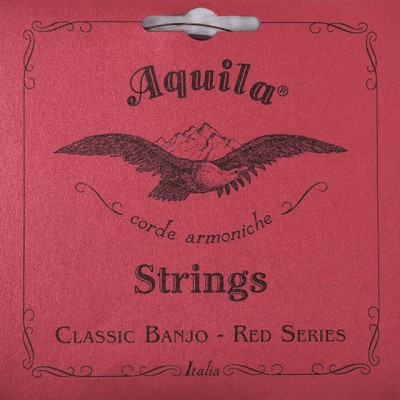 AQUILA 12B RED 5 STRING BANJO SET, DCGCG