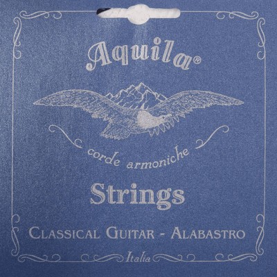 Alabastro, Guitare, 3 Cordes Aigus Nylgut, Tirant Fort