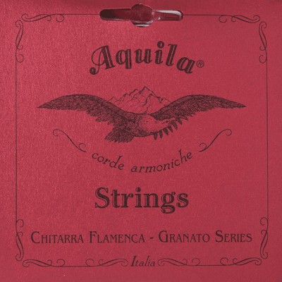AQUILA 3 Corde Graves Cuivres Vernies Rouges