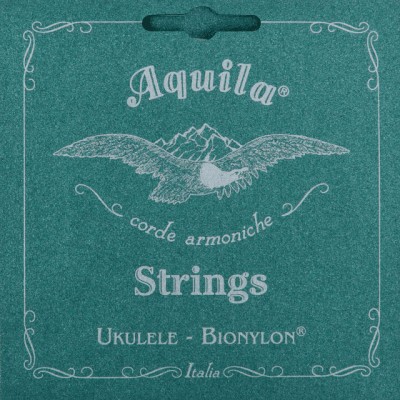 AQUILA BIONYLON CONCERT UKULELE SET, GCEA, LOW G STRINGED