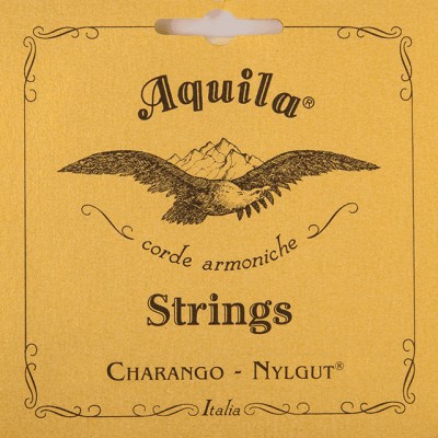 AQUILA NYLGUT CHARANGO SET 7 STRINGS, (SIX SINGLE STRINGS + 1 DOUBLE)