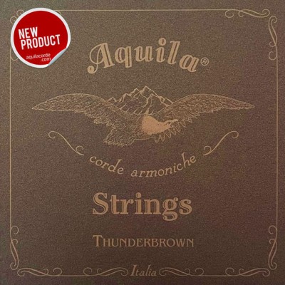 Jeu de 4 cordes Thunderbrown pour Ukulélé Basse