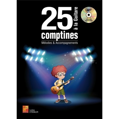 PLAY MUSIC PUBLISHING STREMLER LORENE - 25 COMPTINES A LA GUITARE