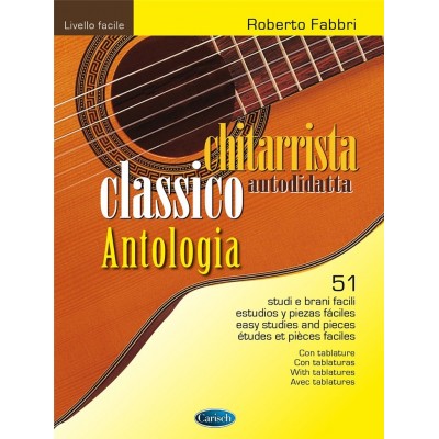 FABBRI ROBERTO - CHITARRISTA AUTODITTATA - CLASSICO ANTOLOGIA - GUITARE