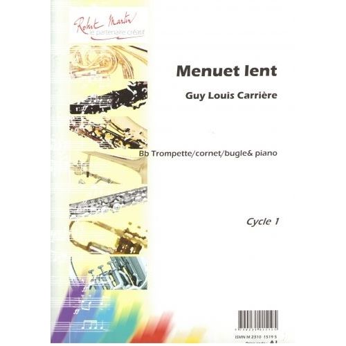 CARRIRE - MENUET LENT, SIB