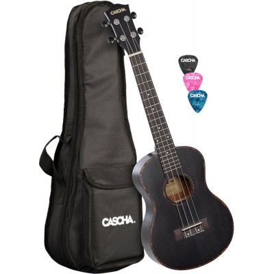 CASCHA HH 2305L Ténor Acajou Black LH