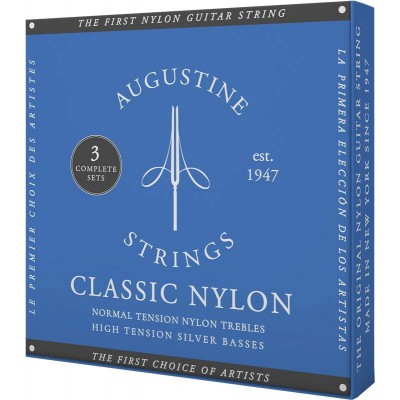 AUGUSTINE STANDARD BLEU TIRANT FORT PACK DE 3