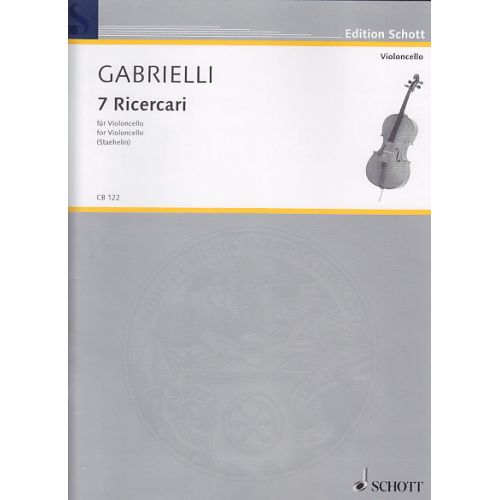 SCHOTT GABRIELLI DOMENICO - Seven Ricercari