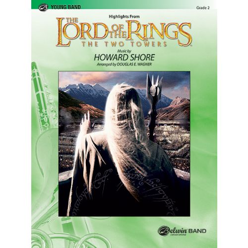 ALFRED PUBLISHING SHORE HOWARD - LORD OF THE RINGS: TWO TOWERS - SYMPHONIC WIND BAND