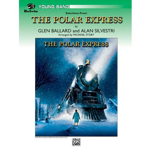 ALFRED PUBLISHING STORY MICHAEL - POLAR EXPRESS, SELECTIONS FROM - SYMPHONIC WIND BAND