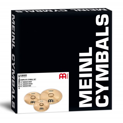 MEINL CC141620 - Jeu 14-16-20" Classics Custom