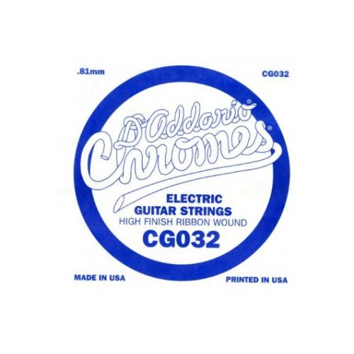 D'ADDARIO AND CO CG032 FLAT WOUND .032
