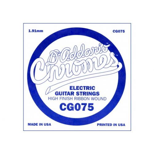 D'ADDARIO AND CO CG075 FLAT WOUND .075