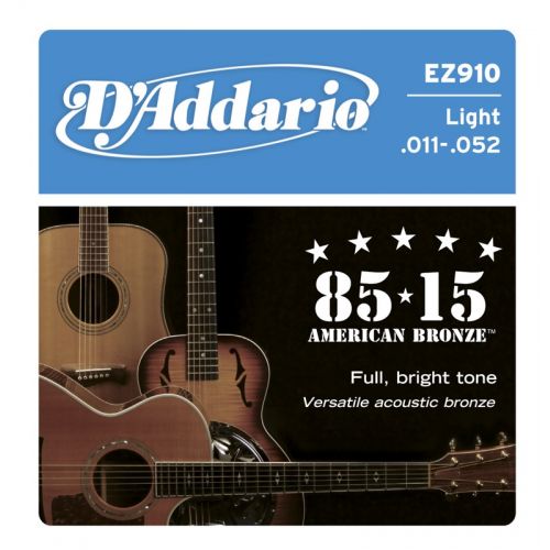 D'ADDARIO AND CO EZ910 AMERICAN BRONZE 85/15 LIGHT 11-52