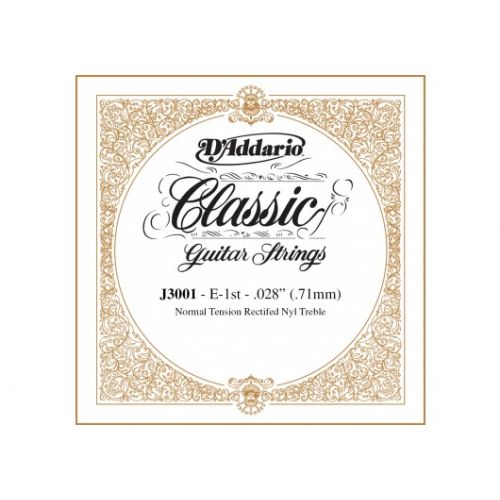 D'ADDARIO AND CO J3001 RECTIFIED NORMAL FIRST STRING