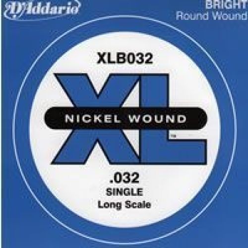 XLB032 NICKEL WOUND SINGLE STRING LONG SCALE 32