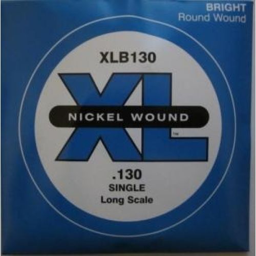 XLB130 NICKEL WOUND BASS GUITAR SINGLE STRING LONG SCALE .130