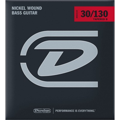 JIM DUNLOP DBN30130T NICKEL WOUND TAPERED 6C 30-130
