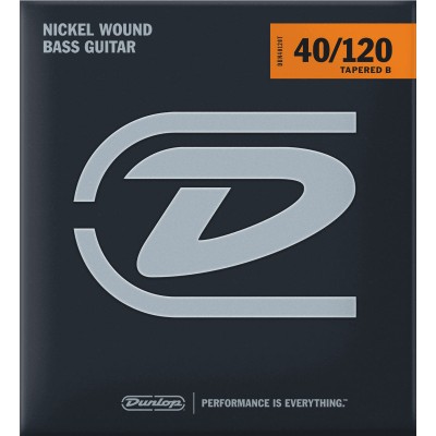 BASS STRINGS ROUND WIRE NICKEL NICKEL TAPERED SET 5 STRINGS 40-120