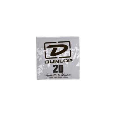 ELECTRIC STRINGS NICKEL PLATED STEEL UNIT SOLID STEEL 020