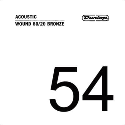 ACOUSTIC ROPE 80/20 BRONZE .054, THREADED